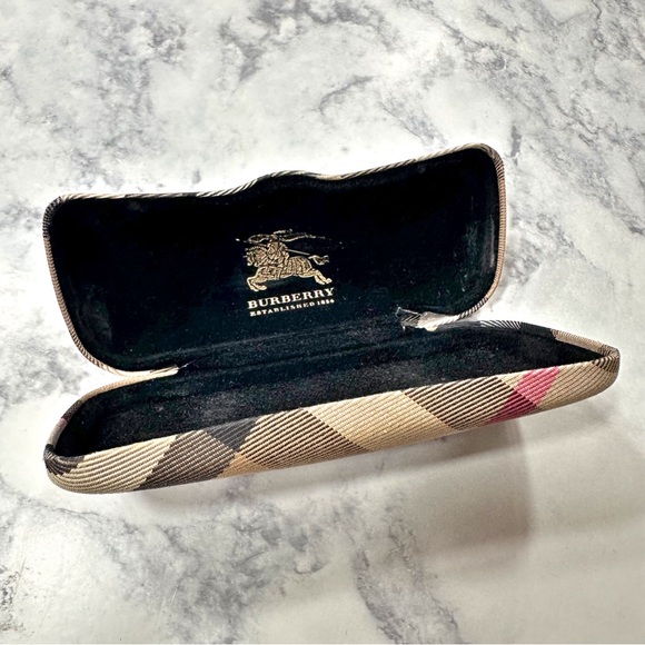 Burberry Nova Check Eyeglasses Hard Shell Case - Picture 6 of 12